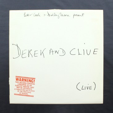 Peter Cook & Dudley Moore Present Derek And Clive - Live! - LP (used)
