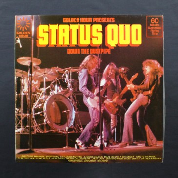 Status Quo - Down The Dustpipe - LP (used)